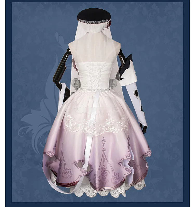 Стиль аниме игры SINoalice Япония сервер SIN O Алиса Белоснежка кьи Косплей Костюм