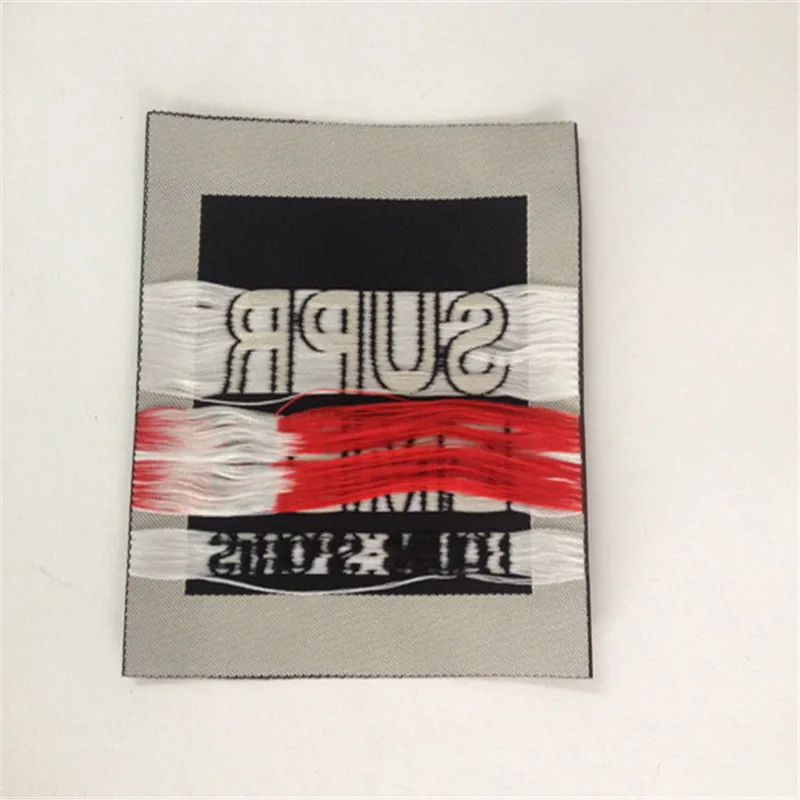 

Custom Brand High Density Garment Label /Woven Label