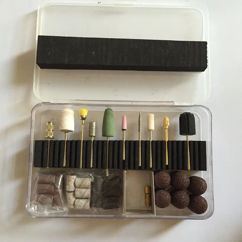 32 шт./компл. фотометрическая машинка для маникюра пилки из карбида наборы сверл