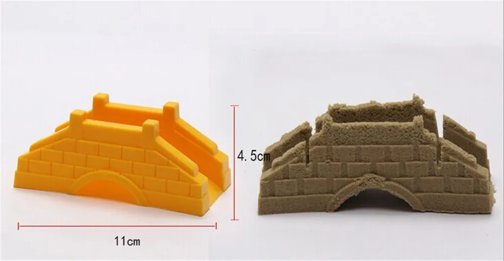4PCS DIY Educational Toys Indoor Magic Play Sand Castle Models Building Dynamic Clay Model | Игрушки и хобби