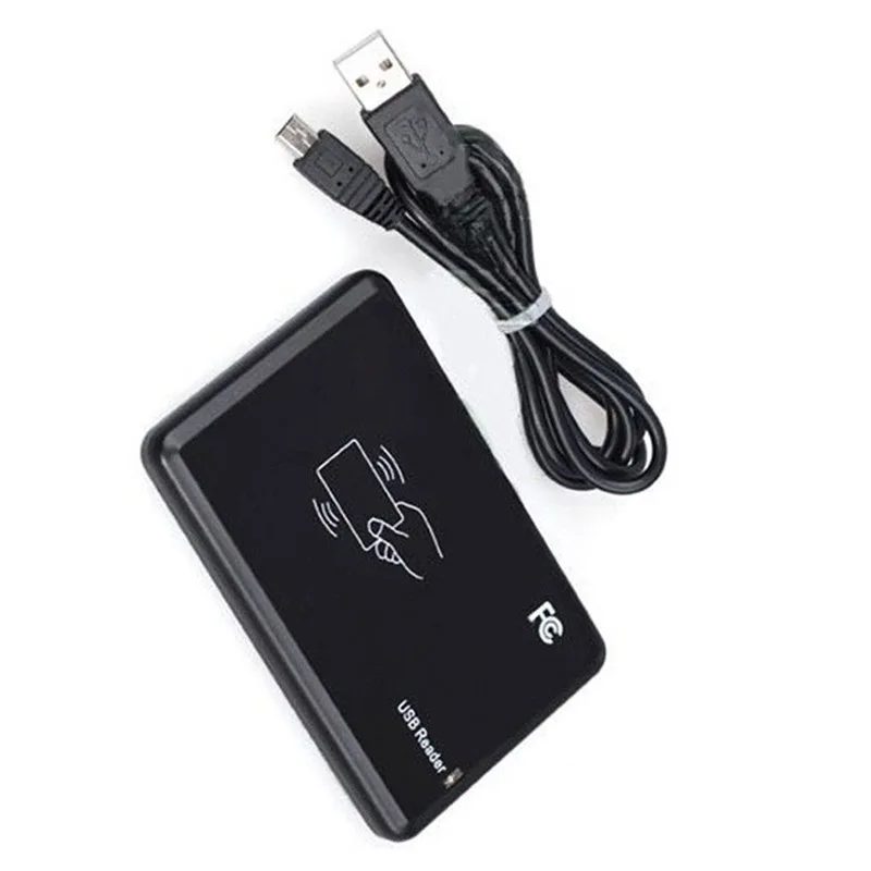 Горячая Распродажа 1 шт. 125 кГц USB RFID считыватель смарт-карт портативный
