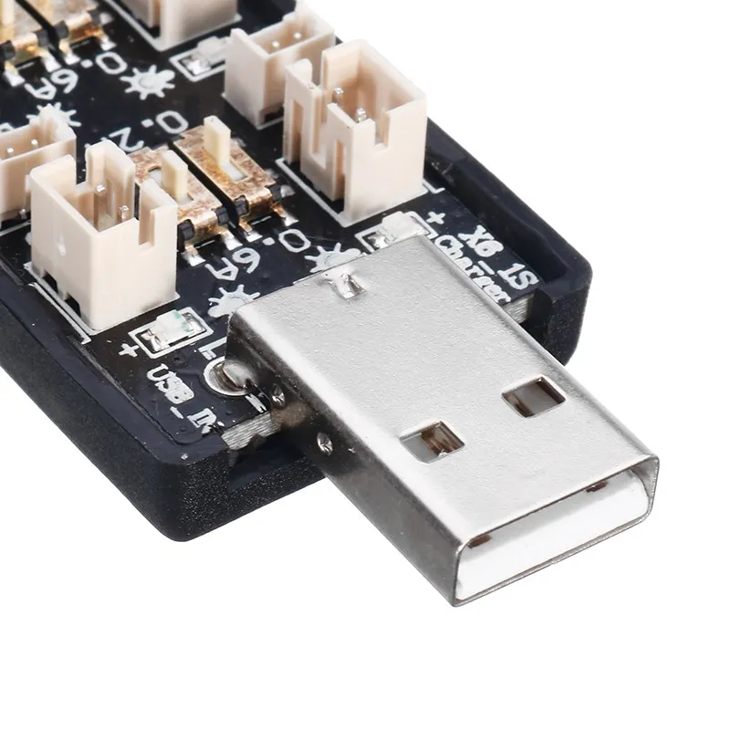 Адаптер для зарядки аккумуляторов LiHv 6CH USB 3 8 В 1S 4 35 в зарядное устройство