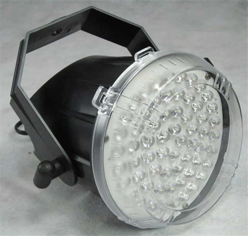 Мини светодиодный Белый стробоскоп дискотека dj самоходный клубный сценический