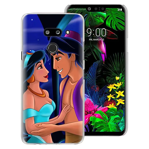 11 Капа Аладдин, Принцесса Жасмин чехол для телефона чехол для LG G7 G8 ThinQ G5 G6 V30 V40 V50 ThinQ Q6 Q7 жесткий чехол-накладка на заднюю крышку - Цвет: 11