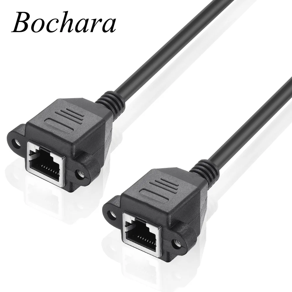 

Кабель-удлинитель Bochara Cat 5 RJ45 «Мама-мама», 30 см, 60 см