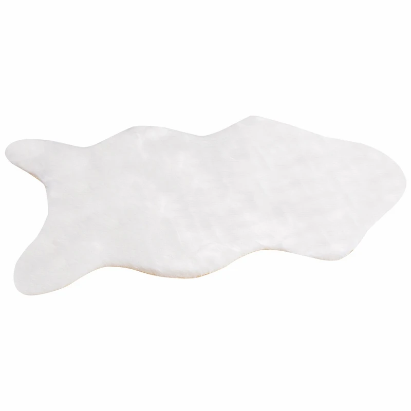 DIDIHOU мягкий искусственный ковер из овечьей кожи покрытие для стула искусственная