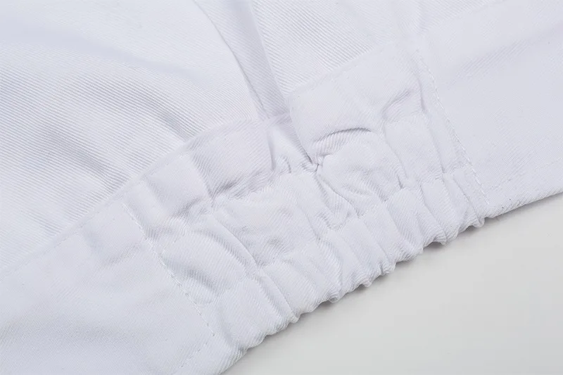 Белый пищевой сервис с длинными рукавами пищевые продажи обработка растений