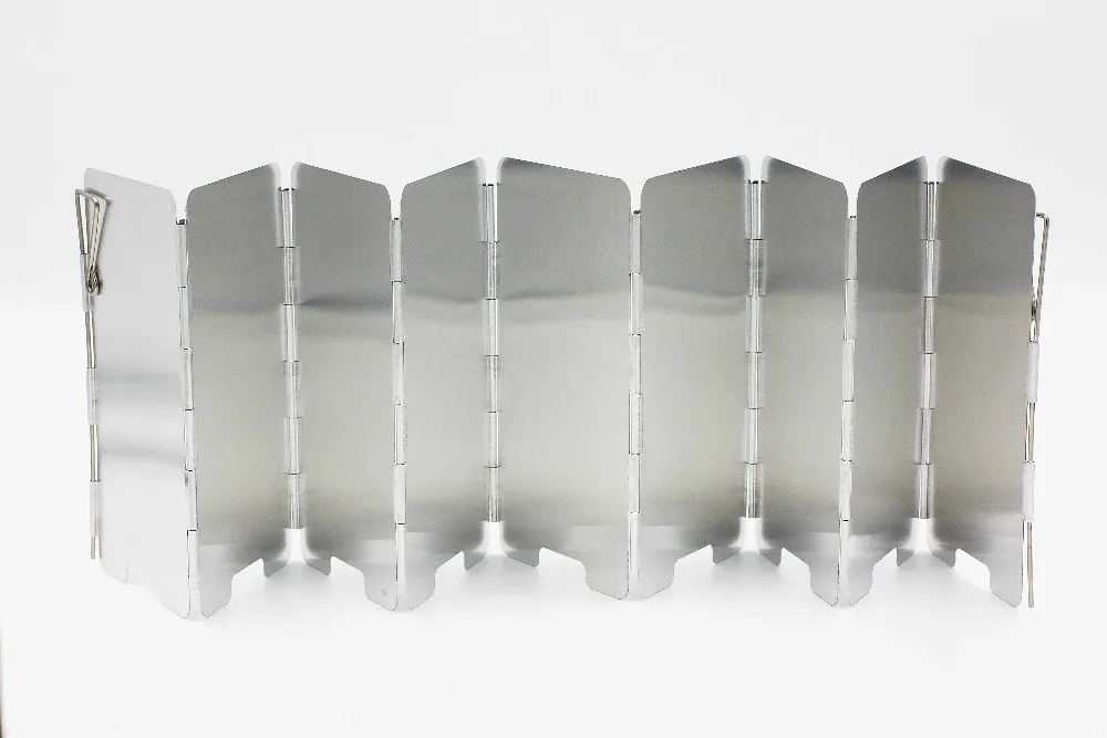 APG 9 plates outdoor Foldable Camping Stove Windshield Cookout Windbreak | Outdoor &amp Accessories