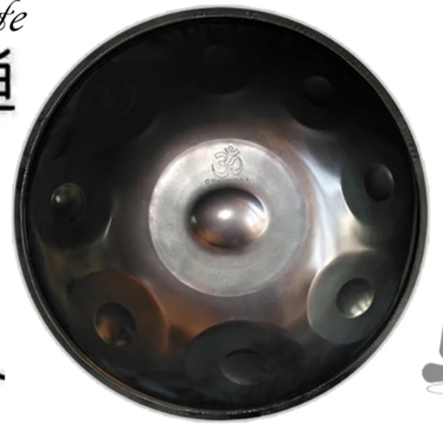 Antique Brown 10 нот, стальные барабаны ручной работы F major D Minor, барабаны для подвешивания музыки, барабаны для поддона, музыкальные ударные инструменты - Цвет: Antique Brown