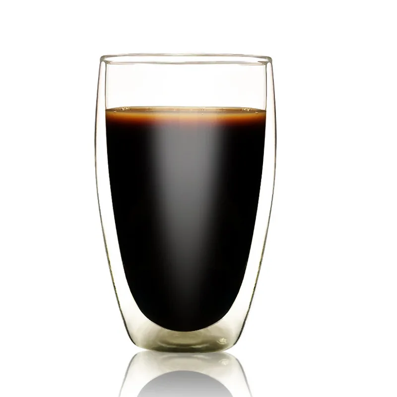 BODUM 450 мл стеклянные кофейные кружки ручной работы с двойными стенками