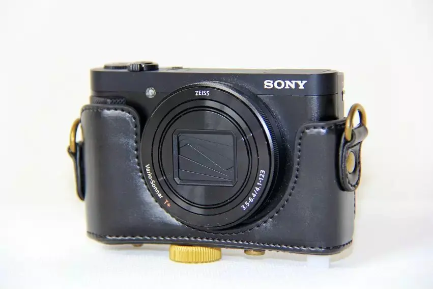 Кожаный чехол для цифровой камеры SONY Cyber-shot DSC-HX90V HX90 WX500