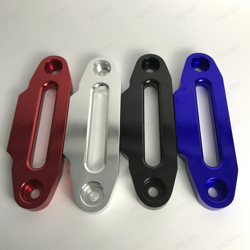 4500LBS Универсальный Hawse Fairlead для лебедки Синтетический/Dyneema веревка алюминиевая лебедка Hawse Fairlead для ATV UTV внедорожные аксессуары