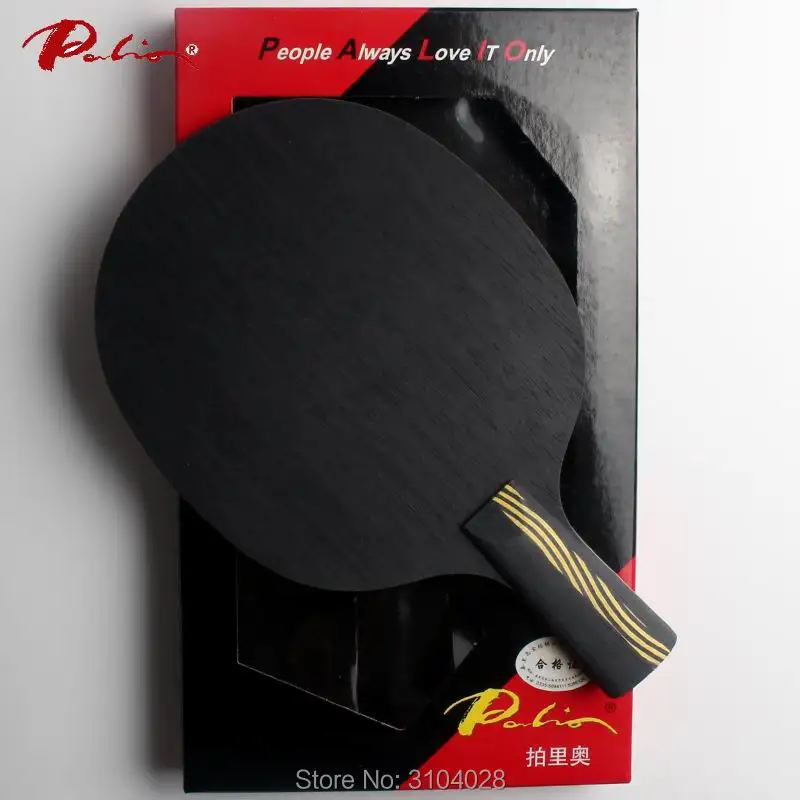 Официальное лезвие для настольного тенниса Palio overlord carbon + Ti strength blade быстрая атака