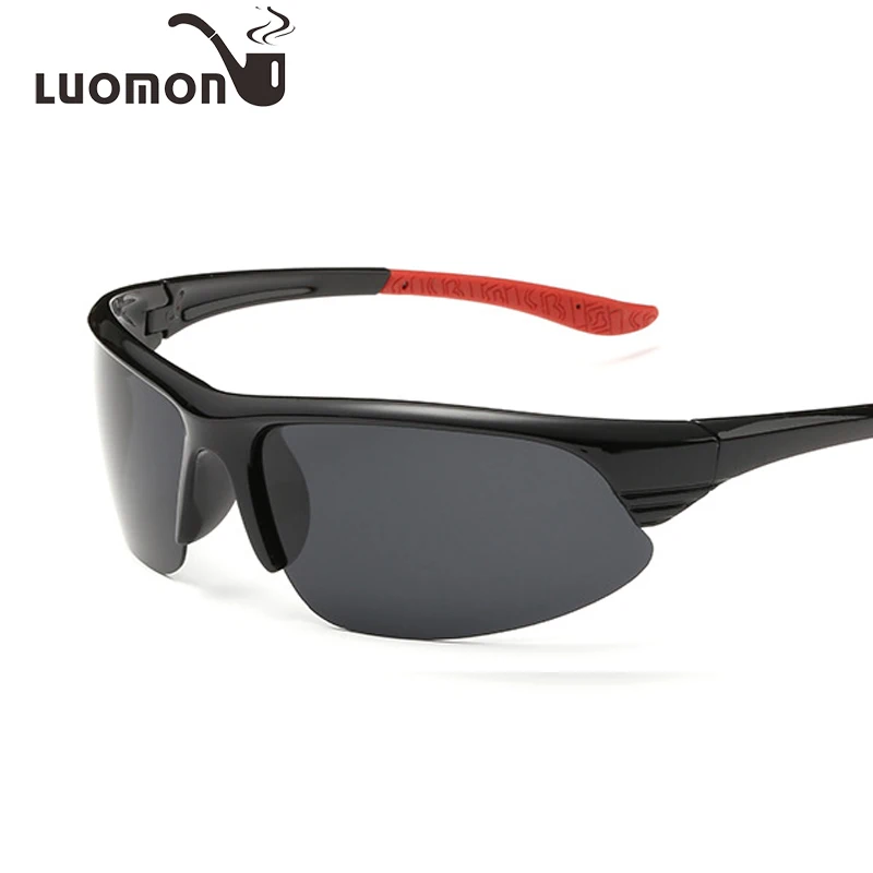 

LUOMON Windproof Sunglasses Men Brand Designer Sport Eyewear Fishing Driving Sun Glasses Outdoor Eyeglasses Oculos De Sol