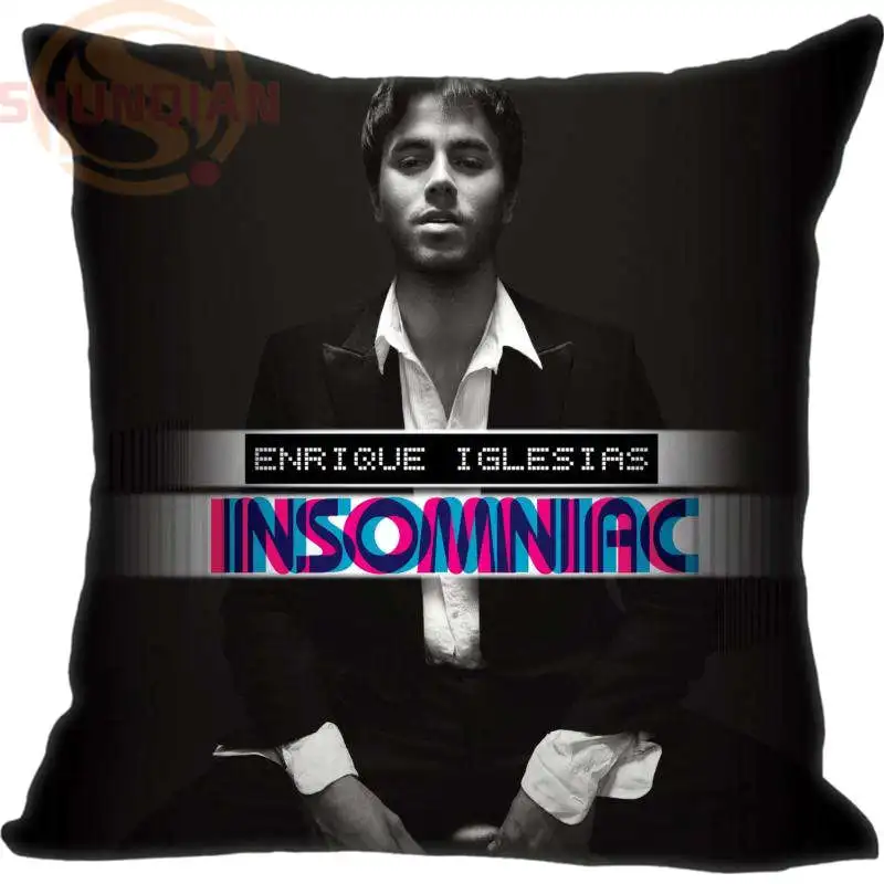 2 Декоративная Наволочка на заказ Enrique Iglesias квадратная Наволочка на молнии с принтом вашего изображения 20X20 см, 35X35 см, 40x40 см - Цвет: 2