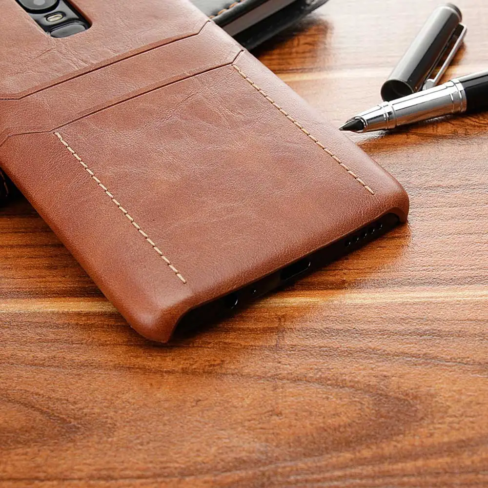 Phone case For oneplus 6T 1+6 six one plus 6 Capa Luxury High quality leather oneplus6 1+6t Cover with double card slot |