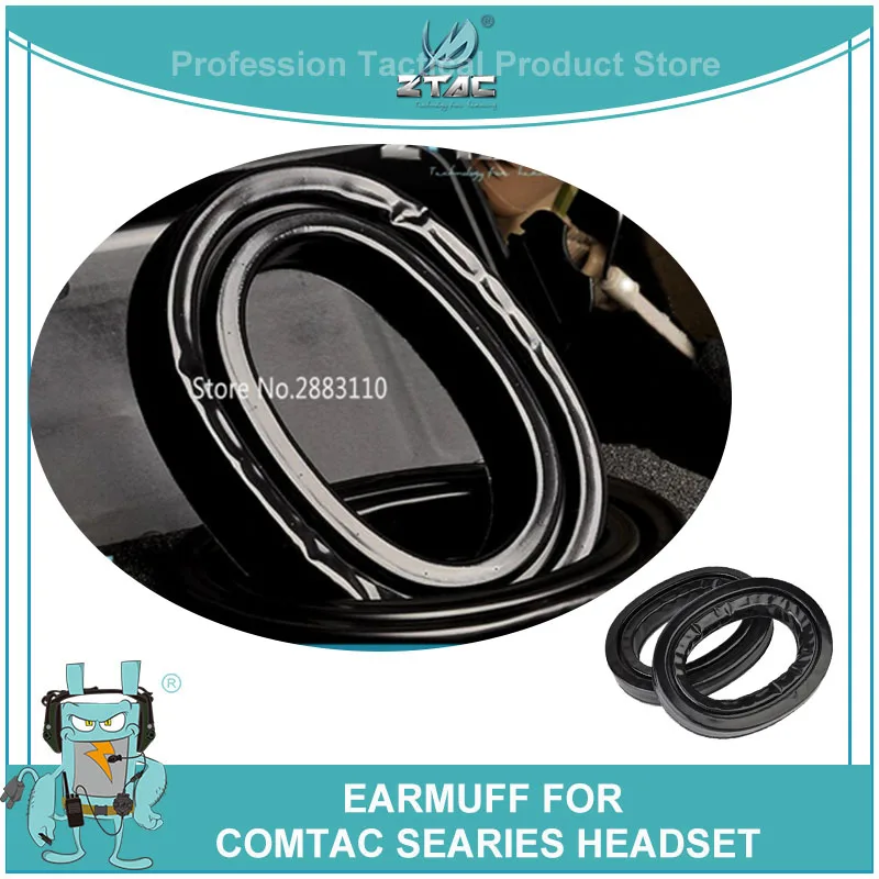 Тактические силиконовые ушные вкладыши Z tac Peltor гелевые уплотнительные кольца Hill