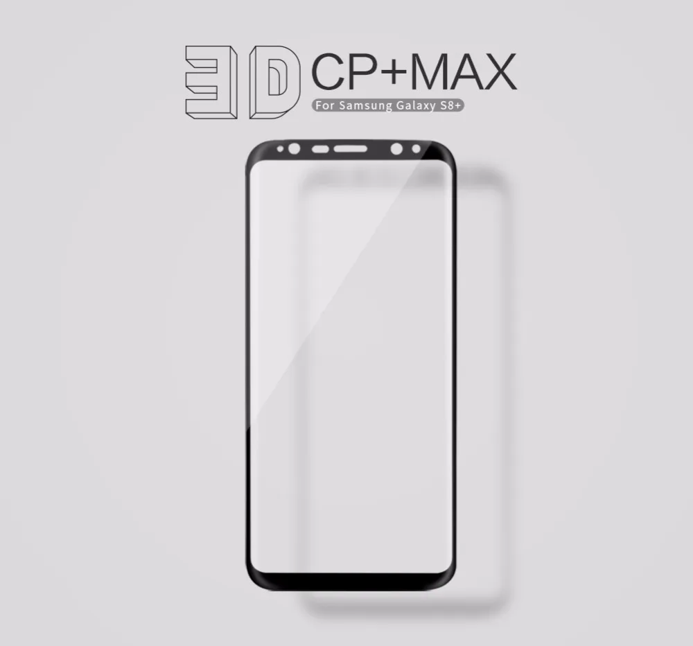 Защитное стекло Nillkin 3D CP + Max закаленное с полным покрытием для Samsung Galaxy S8 Plus|tempered