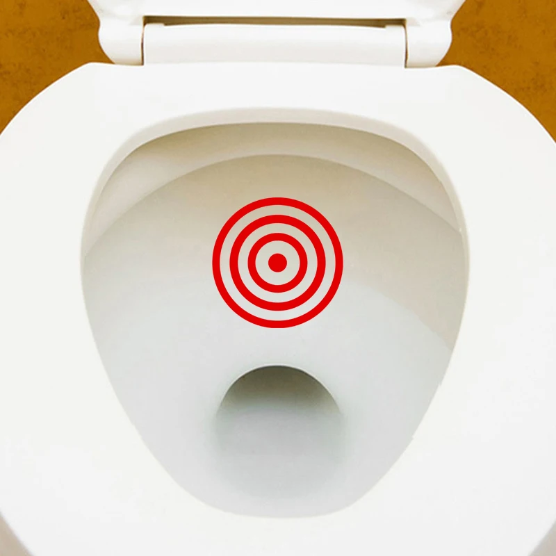 Виниловые наклейки для приучения к туалету мужчин и мальчиков Декор дома ПВХ |