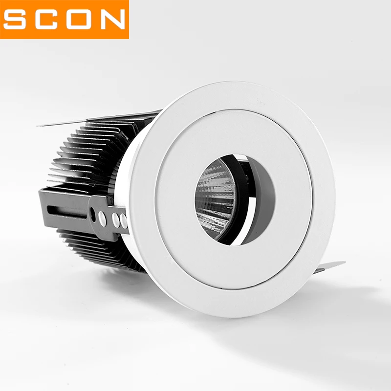 SCON AC110-240V ресторан отель engineering7W/12 W Светодиодный прожектор COB Cree настенный светильник в виде барабана стиральной машины CRI Ra> 93 Современное Внутреннее освещение