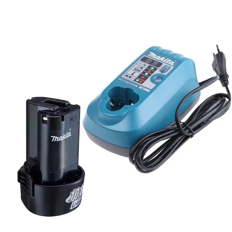Япония MAKITA DF330D зарядная дрель 10,8 В литиевая батарея зарядное устройство BL1013 литий-ионный аккумулятор
