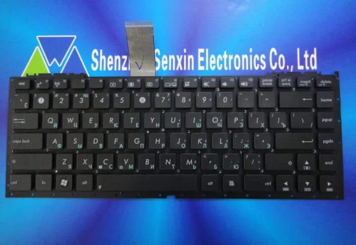 100% новая и оригинальная Русская клавиатура для ASUS U33 U33Jc U43 U43F U43J U43SD черная без