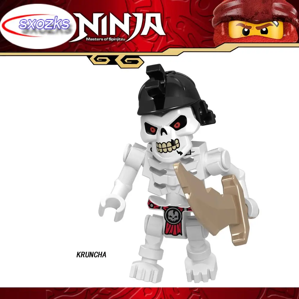 Legoingly ninjogoes строительные блоки змеи Джей Зейн Ллойд нуккал чокун змея скелет