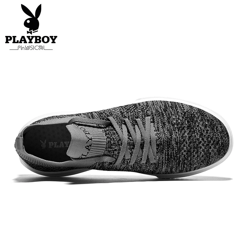 

PLAYBOY 2019 New Men Casual Shoes Lac-up Men Shoes Lightweight Comfortable Breathable Walking Sneakers Tenis Feminino Zapatos