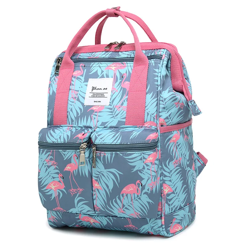 Новый Повседневный Модный Большой Вместительный Дамский Рюкзак Сумка с принтом