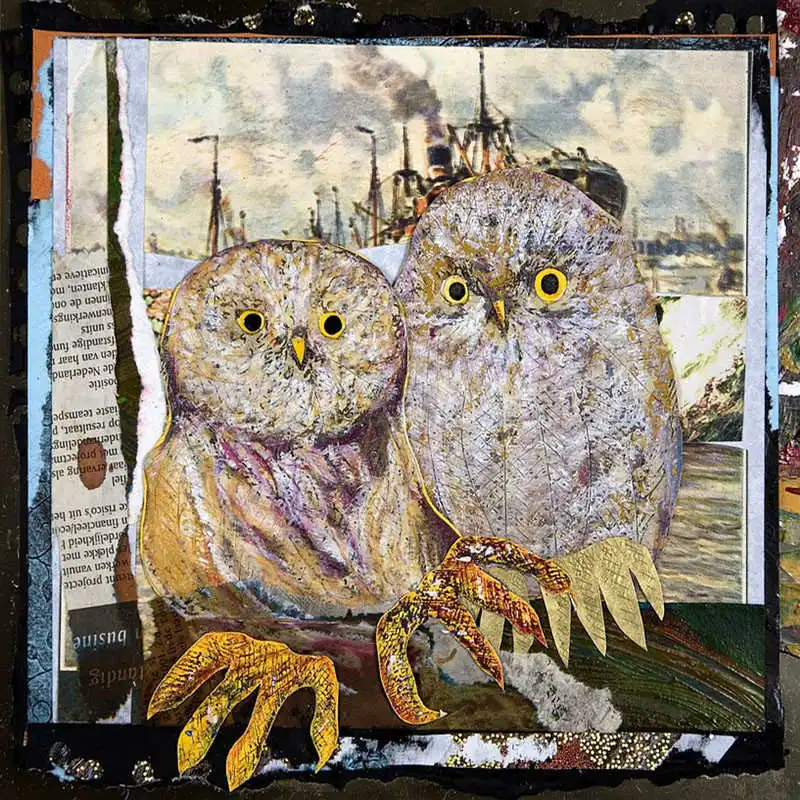 5d полная квадратная круглая Алмазная вышивка Crystel Owl мозаика живопись искусство 3d
