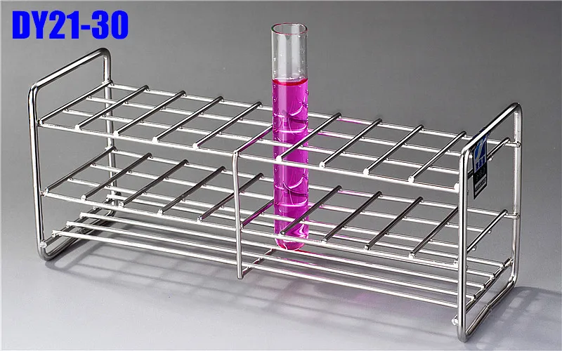 Проволочная испытательная трубка стойка 30 отверстий диаметр 23 мм нержавеющая