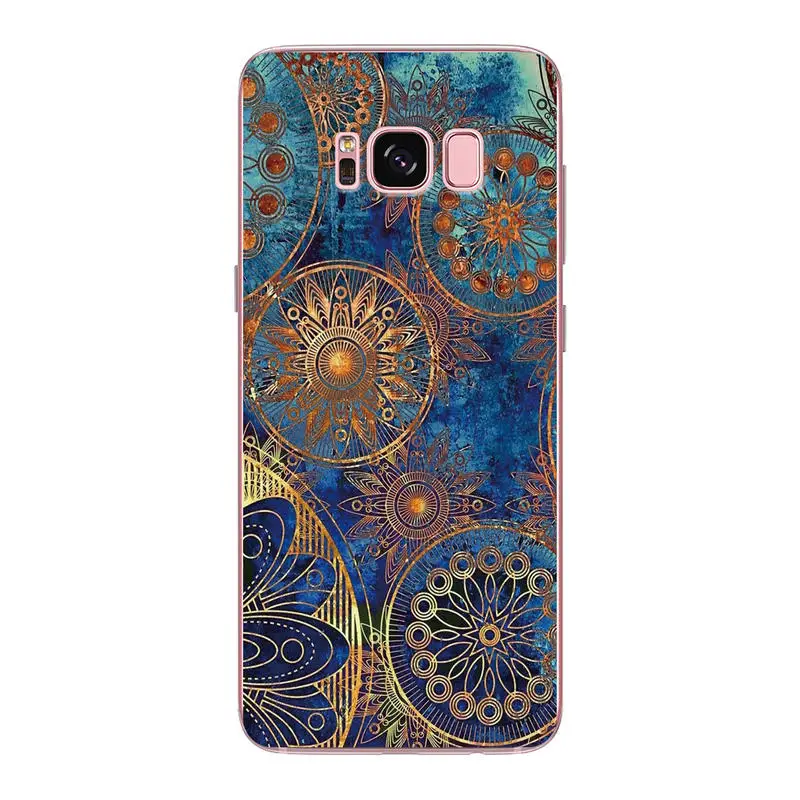 Чехол для Samsung Galaxy S8 G9500 принт рисунок узор дизайн мягкий силиконовый Plus чехол