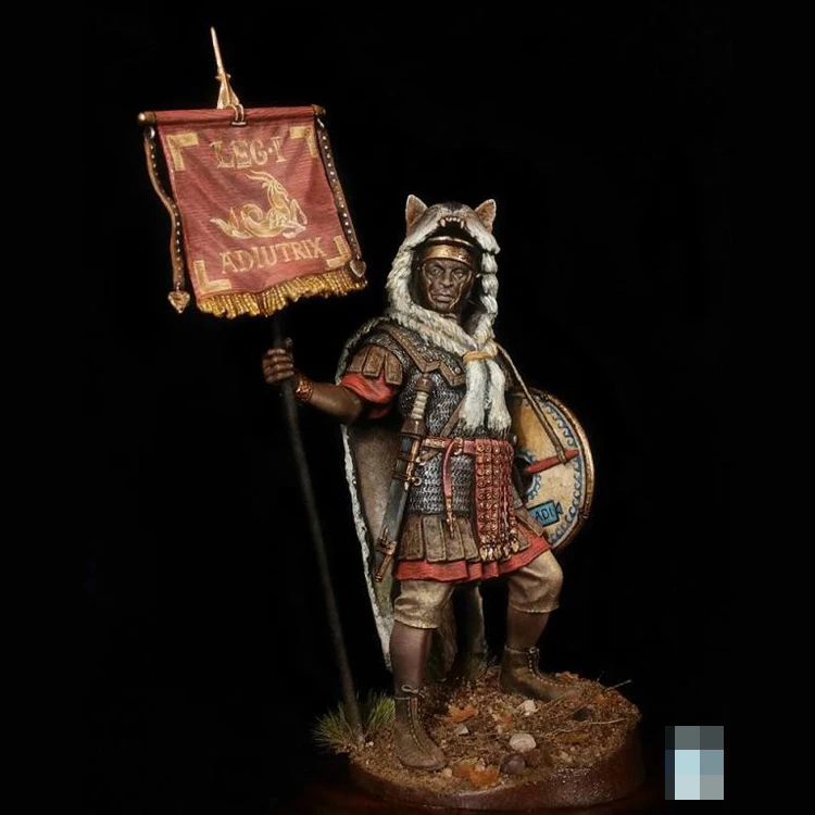 1/32 Roman Vexillarius of Marcomannic Wars полимерная модель GK разобранный и Неокрашенный