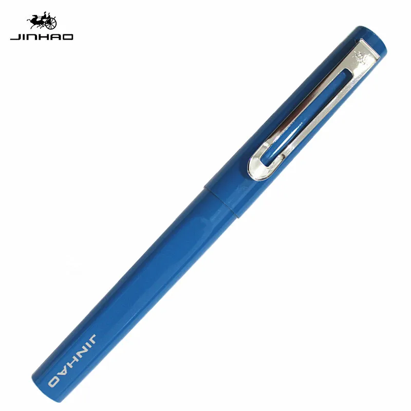 Jinhao 599 Роскошная металлическая авторучка с 0,5 мм наконечник для письма ручки офисные школьные канцелярские принадлежности Рождественский подарок