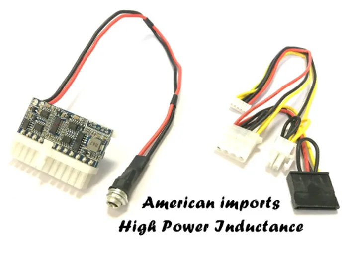 DC ATX PSU пиковое значение 12 в 250 вт Pico переключатель 24pin mini itx dc atx майнинг кабель