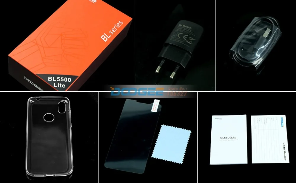 Быстрая doogee BL5500 LITE смартфон 5500 мАч MT6739 2 Гб 16 Гб 6,19 дюйма 19:9 двойная камера мобильный телефон