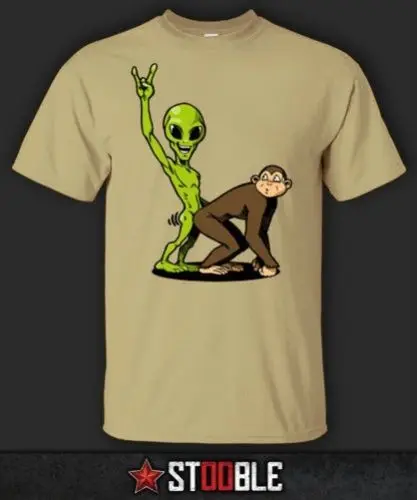Alien Scimmia Bummer Футболка-Direttamente Da Rivenditore Новый Досуг модный бренд хип-хоп топы Мужские