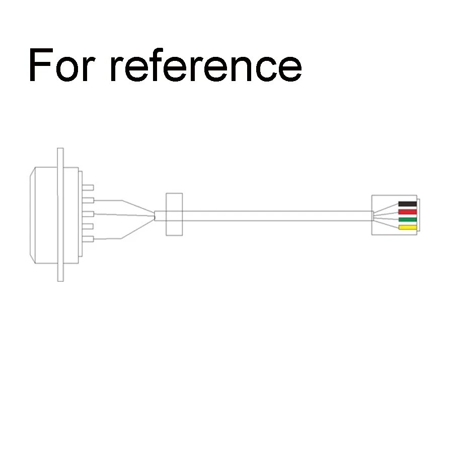 10 шт. 4Pin RJ11 Разъем модульный кабель вилки разъем сети Ethernet 6P4C кристальная вилка
