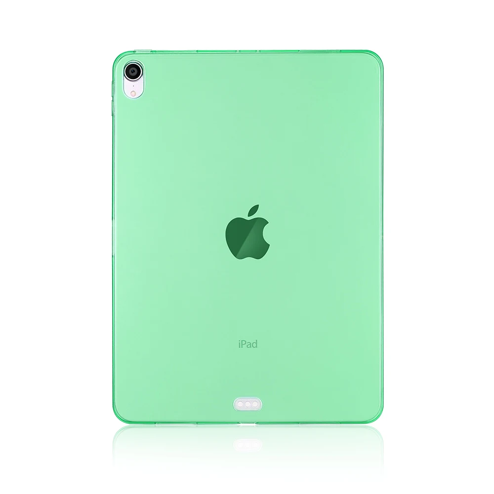 Чехол для iPad Pro 11, чехол AIYOPEEN, мягкий силиконовый чехол, полная защита для iPad Pro 11, чехол, прозрачный чехол - Цвет: green