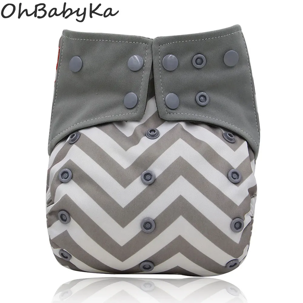 Тканевые подгузники Ohbabyka многоразовые детские из бамбукового угля|Детские