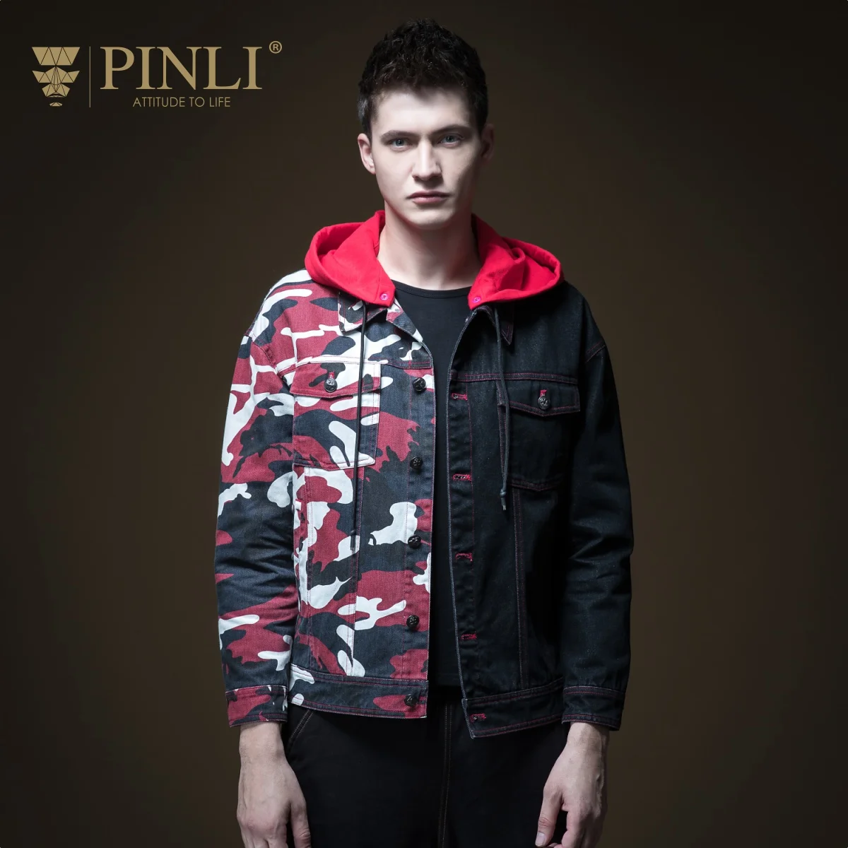 2018 куртка Распродажа хлопок обычная повседневная в стиле милитари Pinli Весна