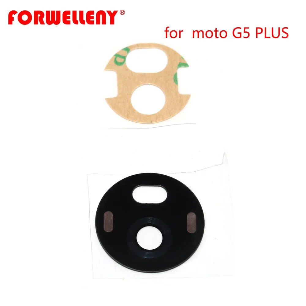 

For Motorola moto G5 plus Rear Back Camera Glass Lens Cover With Adhesive XT1685 XT1684 XT1687