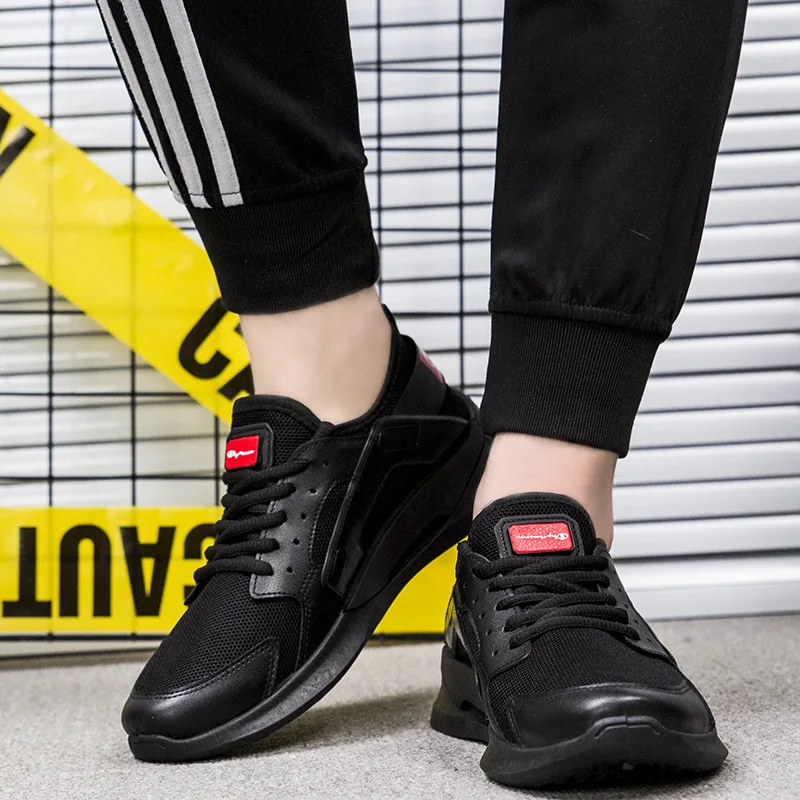 Korean version of the trend leisure 2019 spring and summer new men's shoes breathable sports wind single | Обувь