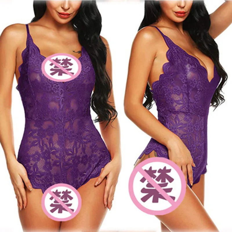 Сексуальное женское белье сексуальное многоцветное цельное кружевное нижнее