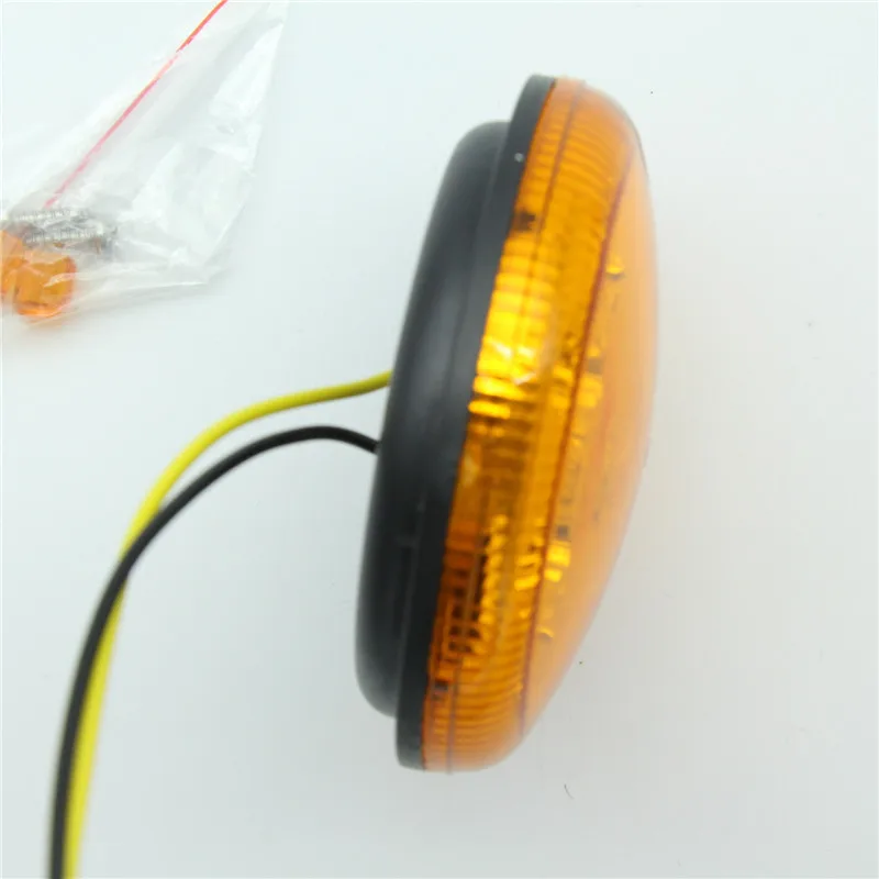 12 V/24 V круглый 95 мм светодиодный грузовик с прицепом Противотуманные огни фонарь заднего хода автомобиля задние тормоза стоп светильник поворота заднего светодиодный светильник s безопасности дорожного движения противотуманная фара ЕЭК