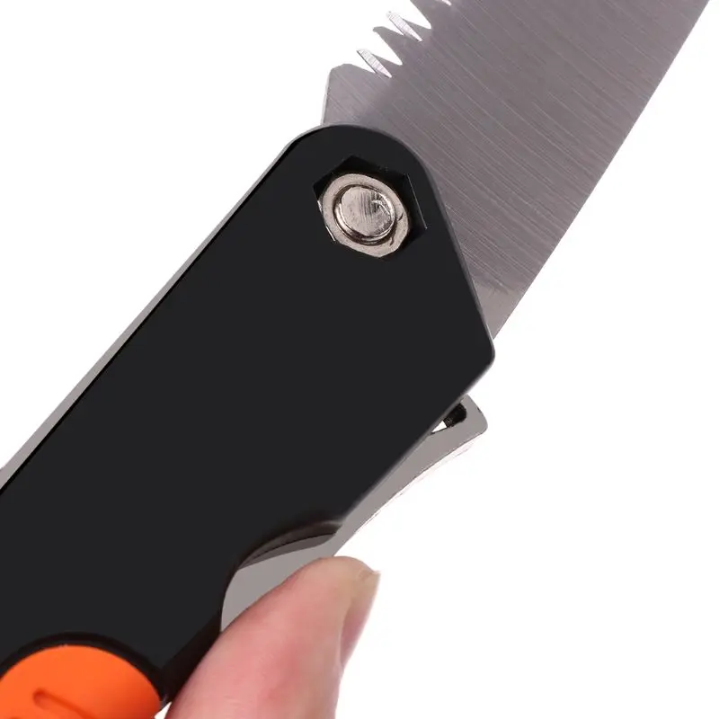 1PC Folding Steel Wood Cutting Survival Hand Saw 7Teeth per Inch Household Garden Pruning Saw Hand Tools 6/8/10"