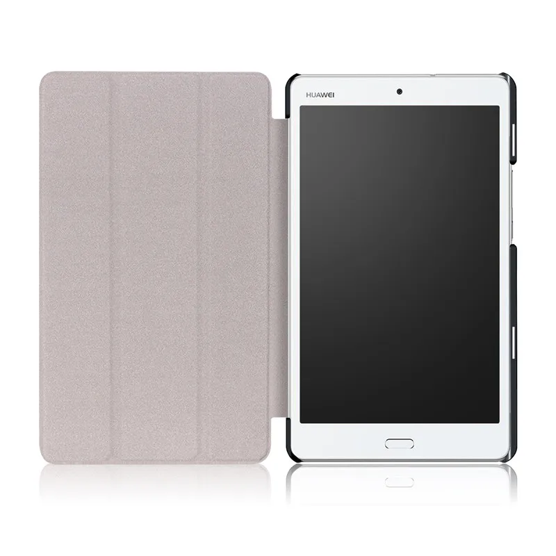 Для 8 0 дюймов Huawei MediaPad M3 Lite чехол флип из искусственной кожи (полиуретан подставка