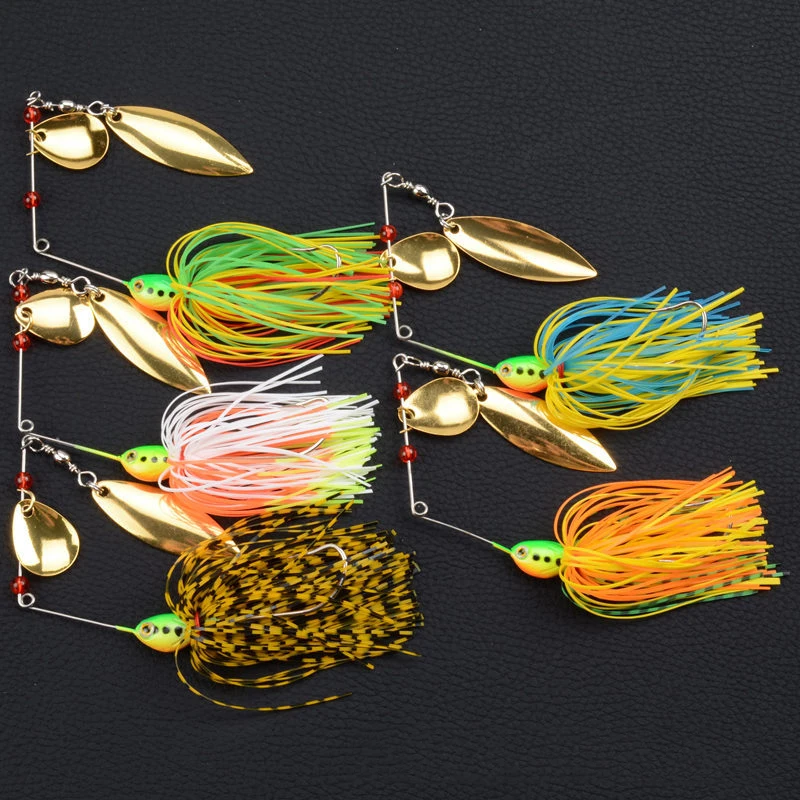 

1PS 16.3g Spinners Spoon Bait For Pike Tackle Artificial Baits Metal Sequins Spinnerbait Fishing Lure wobbler Lures