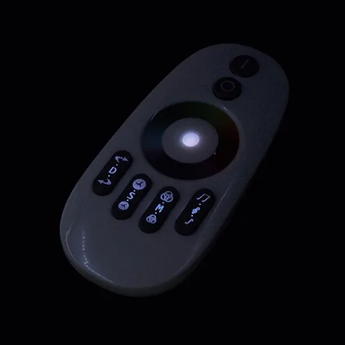 DC12-24V светодиодный музыкальный алюминиевый контроллер с сенсорным пультом дистанционного управления и белой оболочкой для IC 6803 1903 2811 2812B полосы света