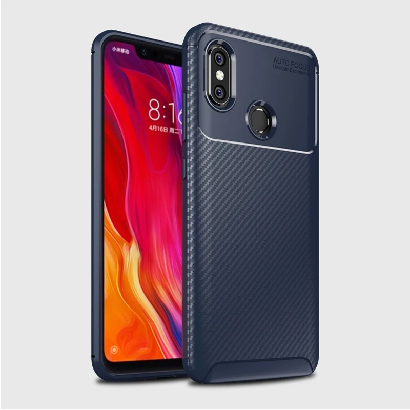 Гибридный Броня чехол для телефона xiaomi mi 8 противоударный Бизнес Мужские задняя